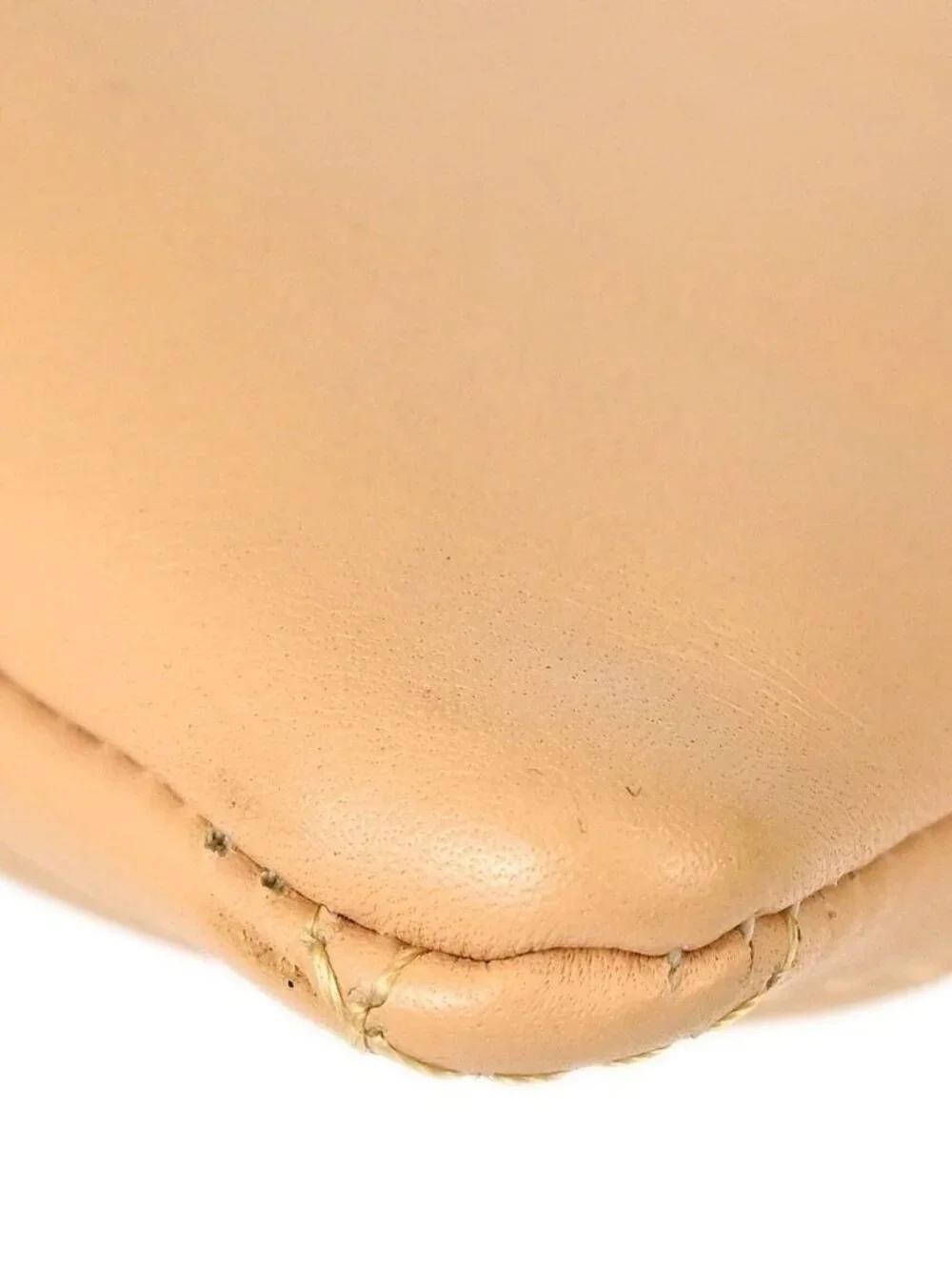 Chanel Beige Calfskin Cambon Ligne Shoulder Bag 197261